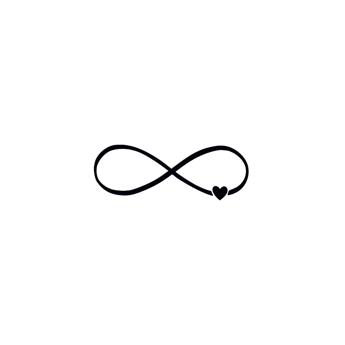 Infinity Love Temporary Tattoo Art: Where Emotion Meets Style