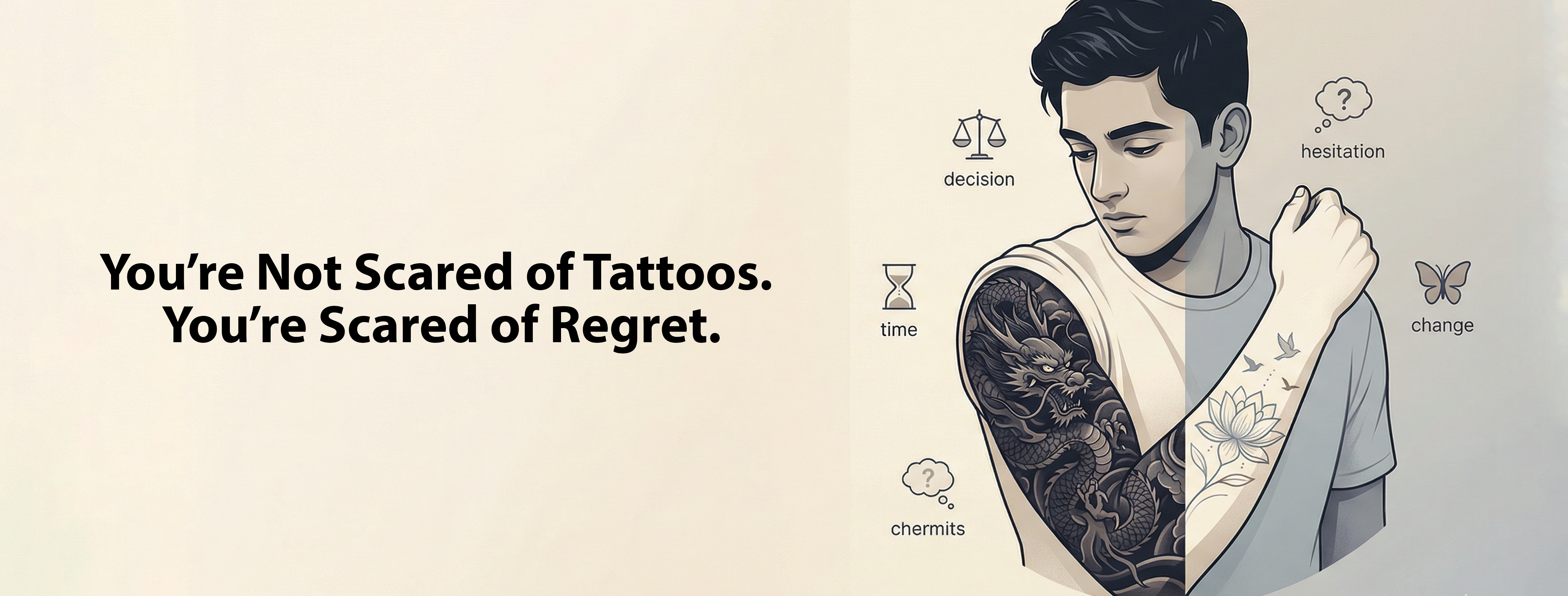 You’re Not Scared of Tattoos. You’re Scared of Regret.