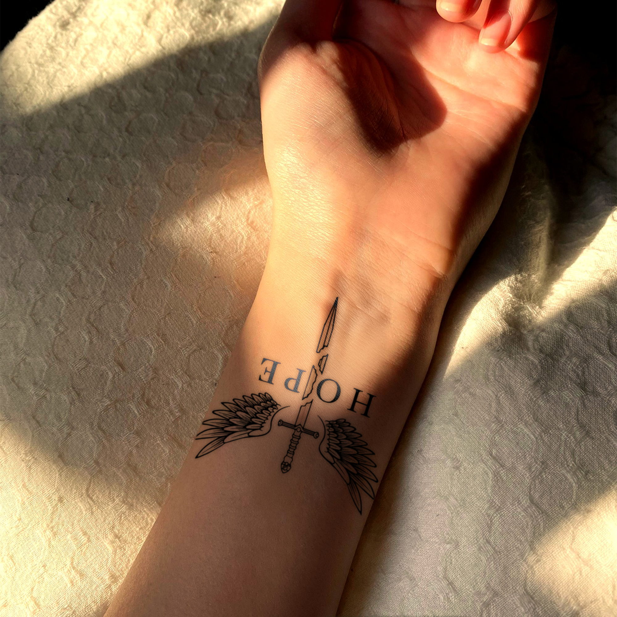 Sword of Light Tattoo