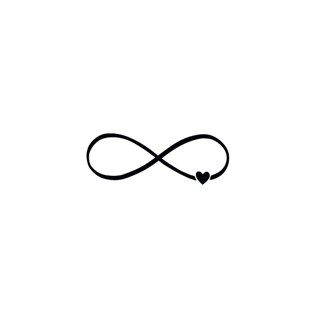 Infinity Love Temporary Tattoo Art: Where Emotion Meets Style