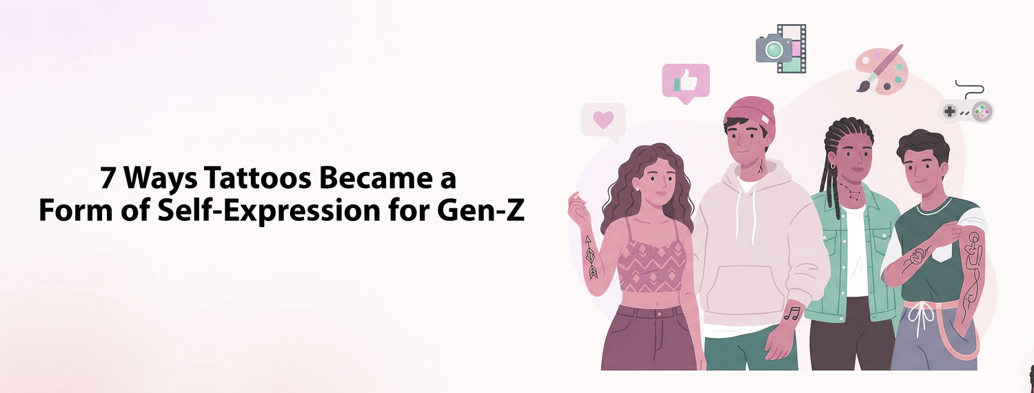 7 Ways Tattoos Became a Form of Self-Expression for Gen-Z