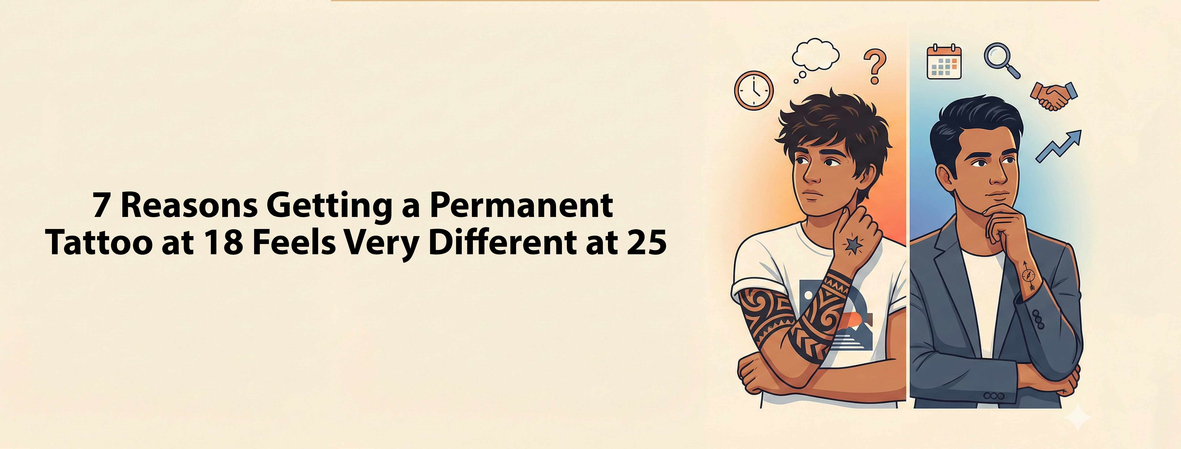 7 Reasons Getting a Permanent Tattoo at 18 Feels Very Different at 25