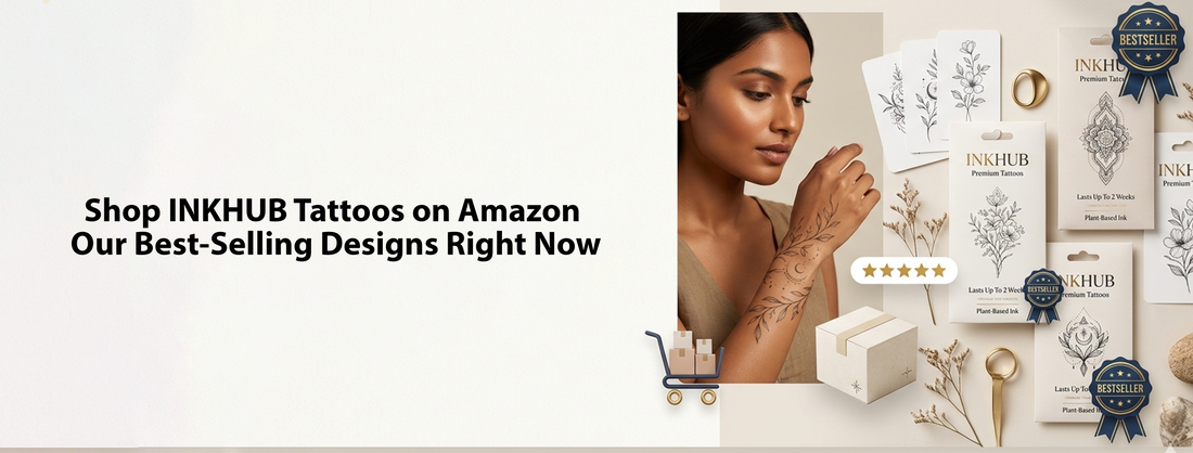 Shop INKHUB Tattoos on Amazon: Our Best-Selling Designs Right Now