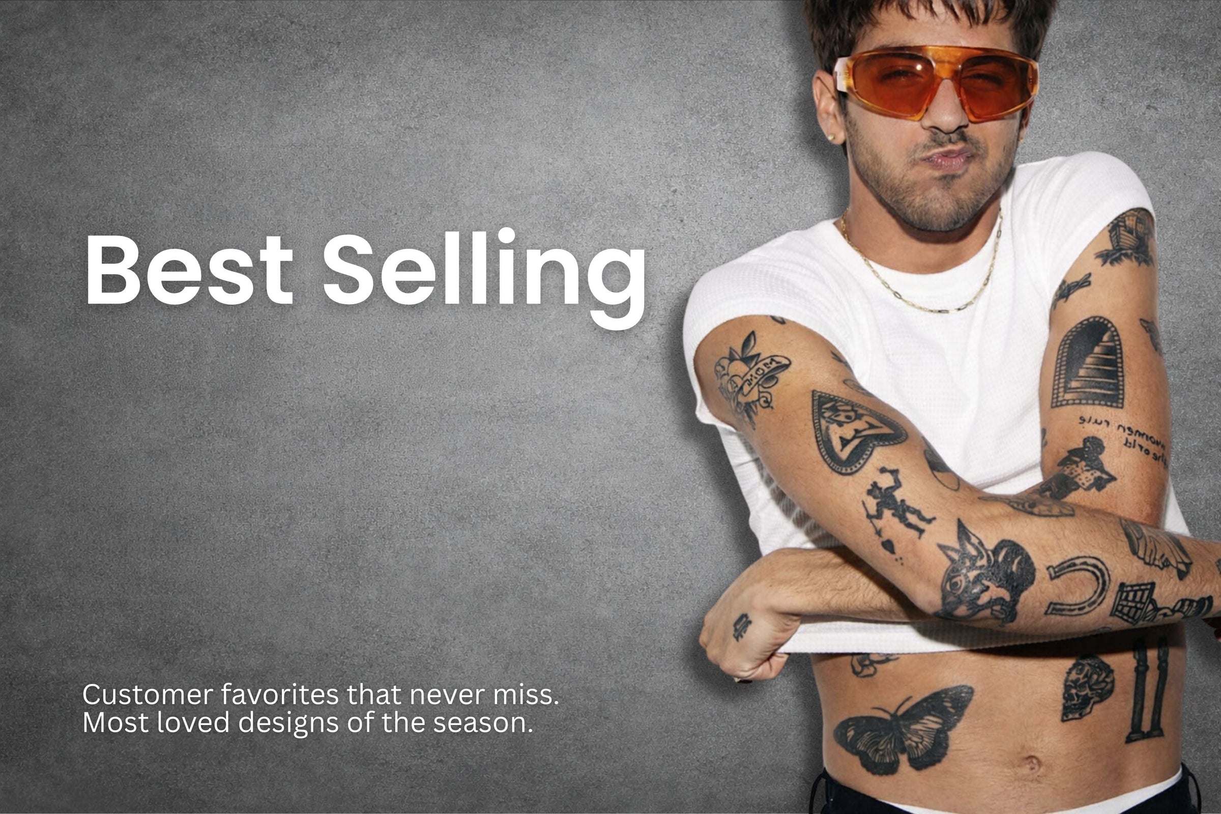 best selling collection banner