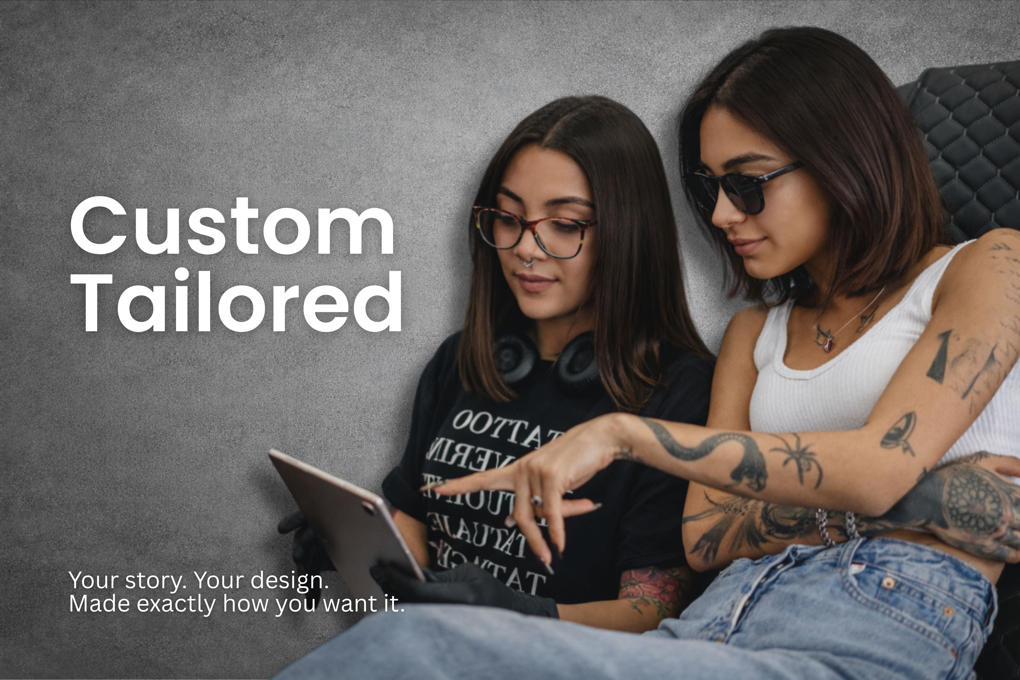 custom tailored collection banner