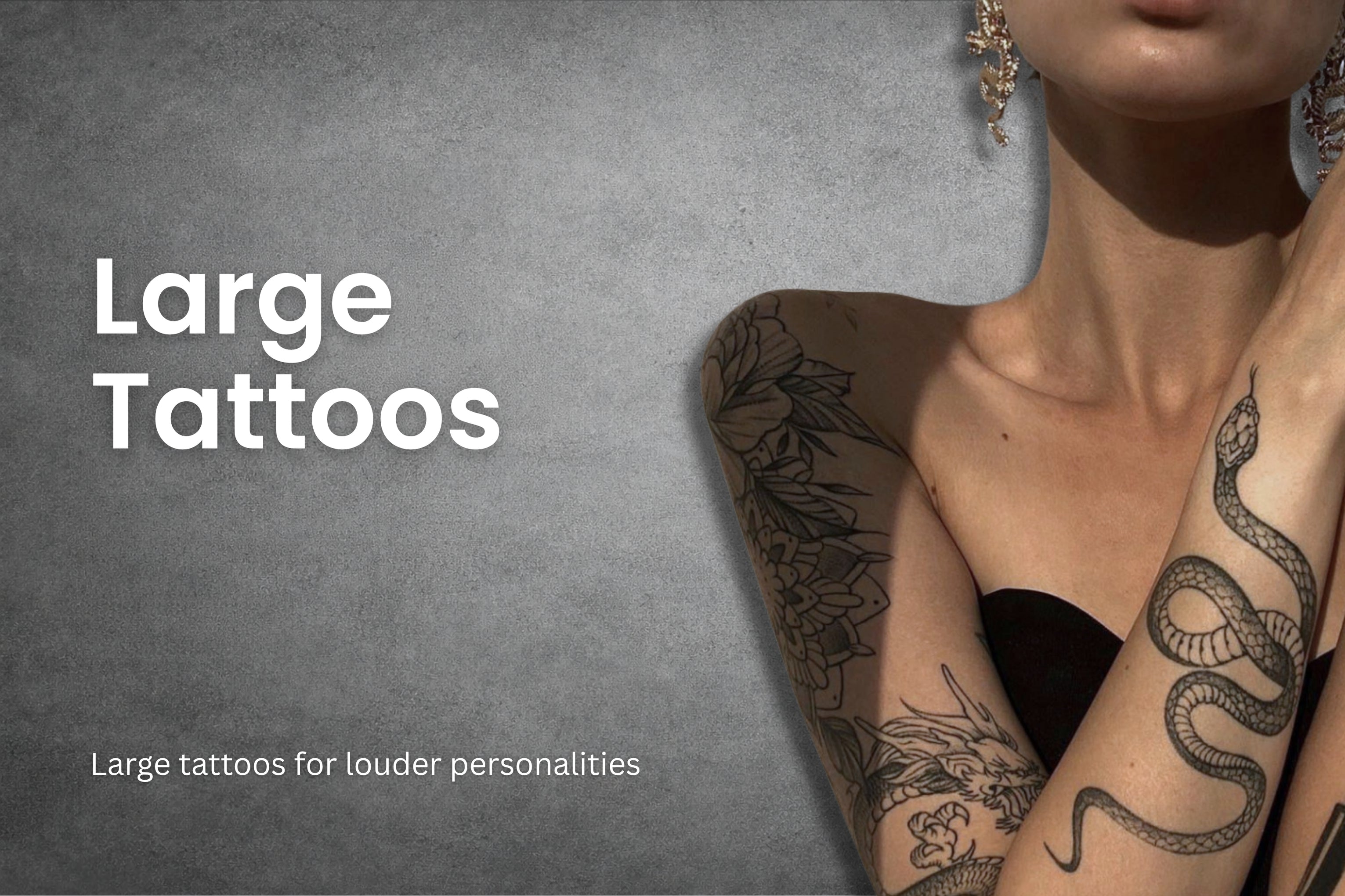 large tattoos collection banner
