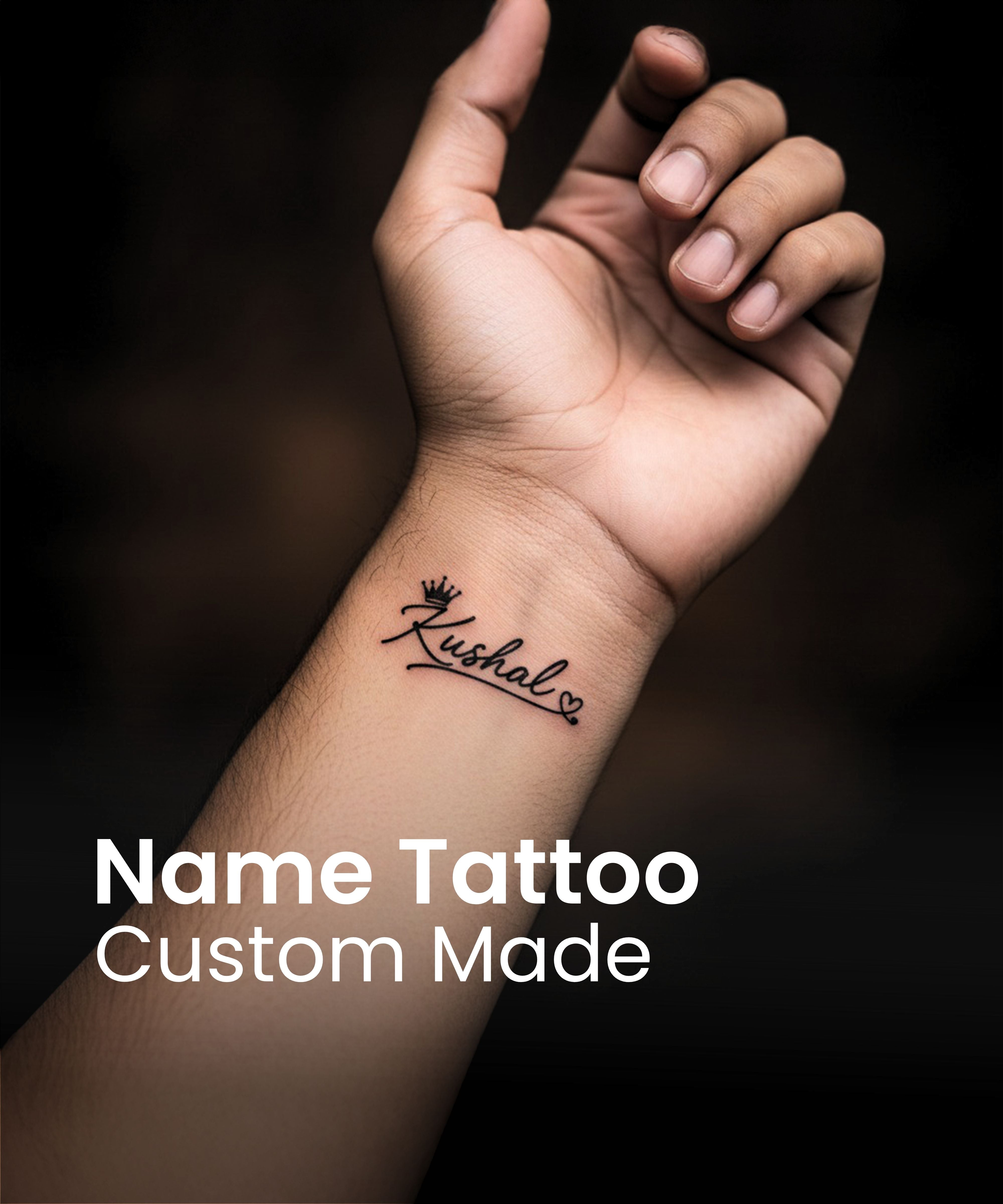 Custom Name Tattoo