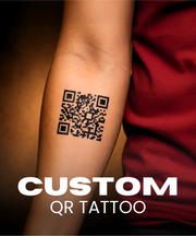 Custom QR Tattoo
