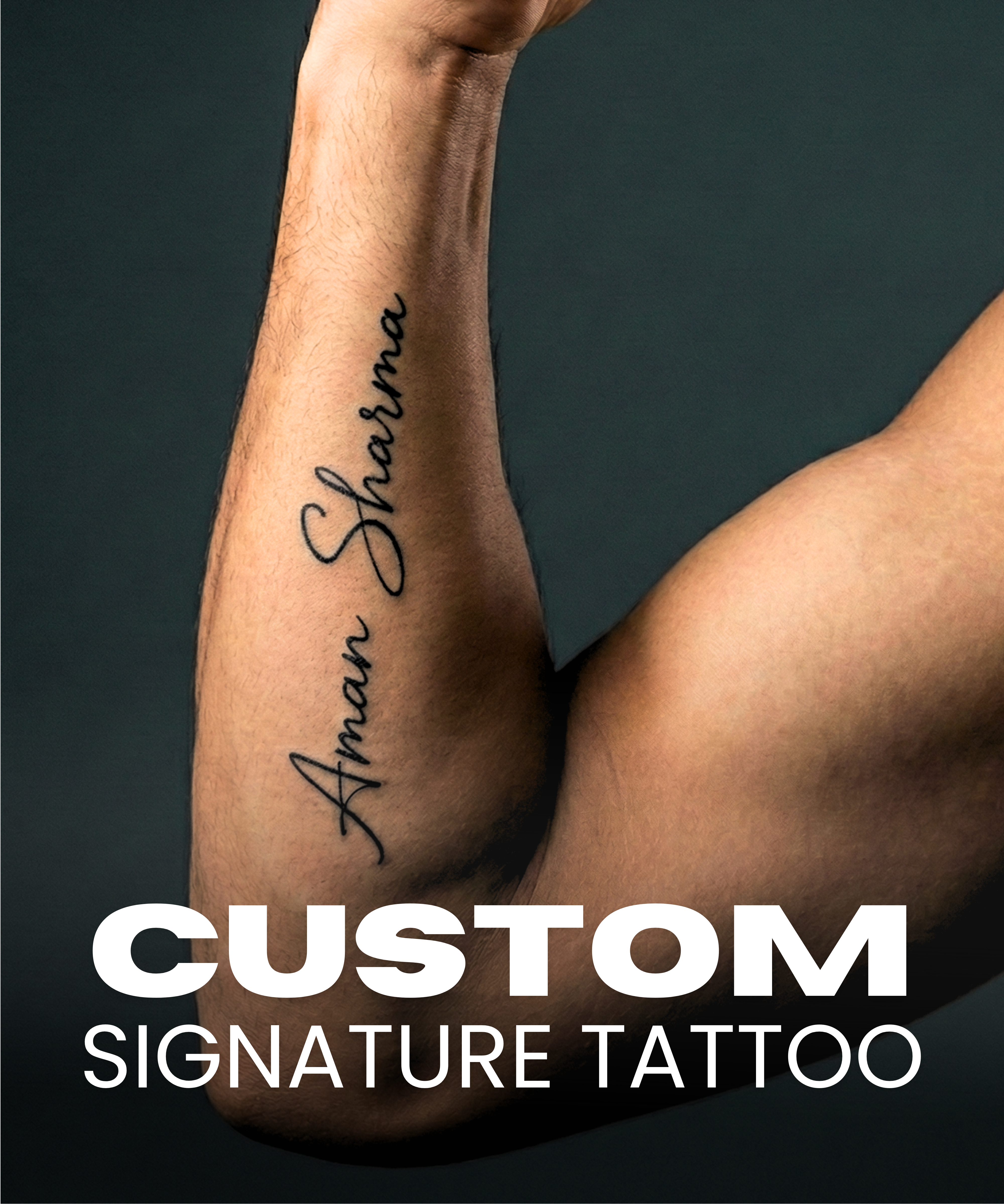 Custom Signature Tattoo
