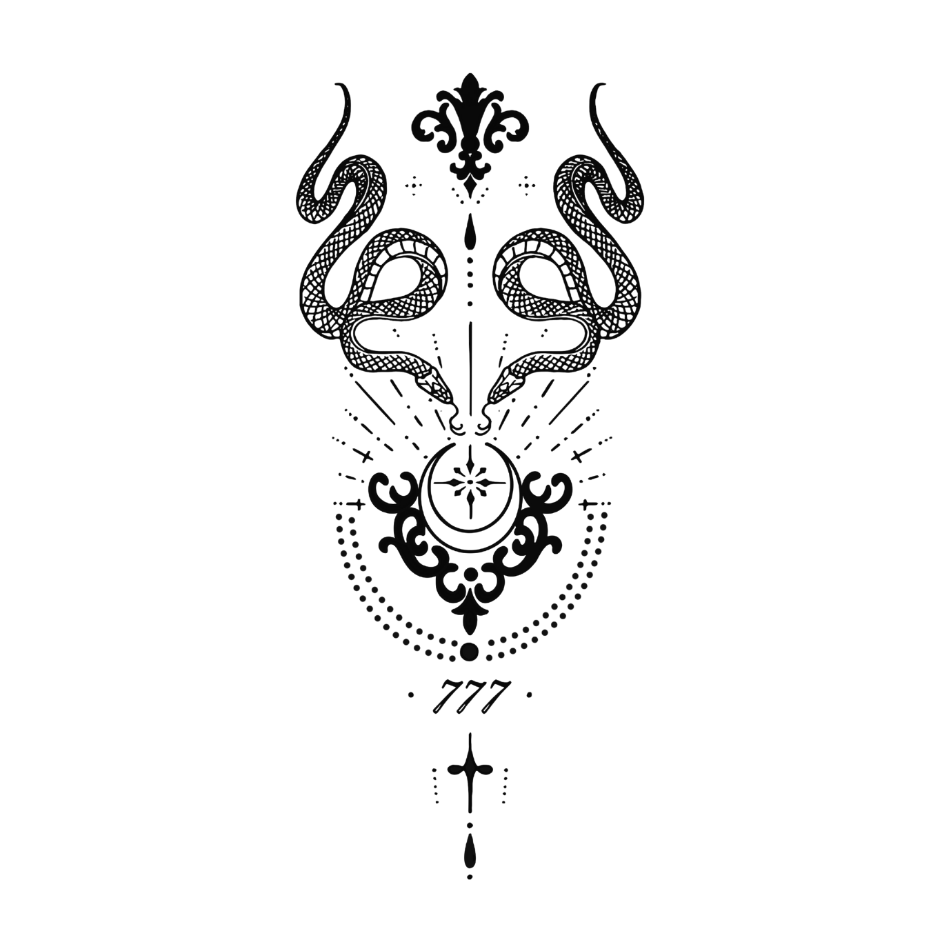 Triple Blessing Tattoo