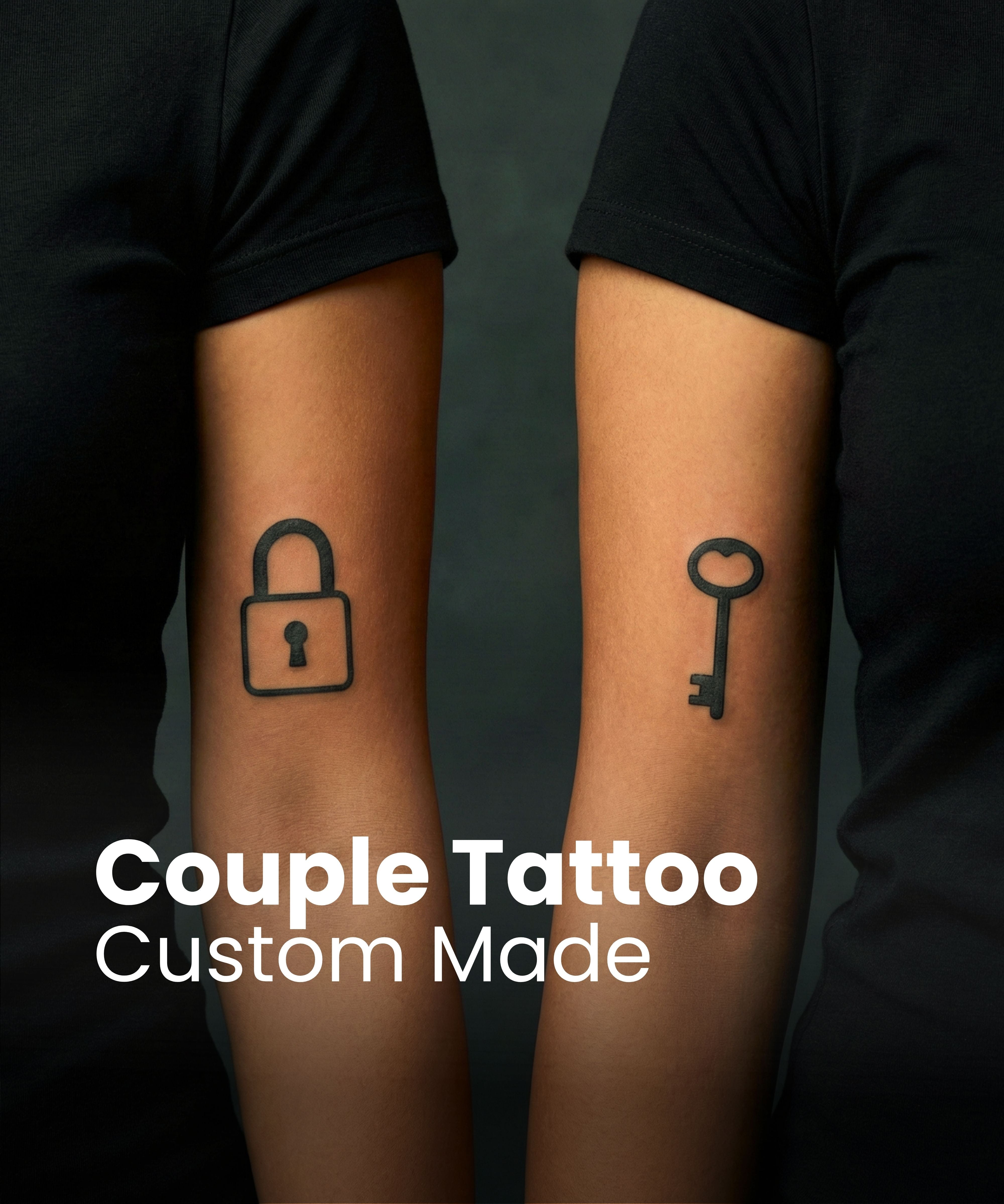 Custom Couple Tattoo