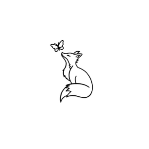 Foxy Flutters Tattoo