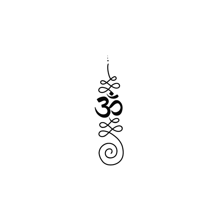 Breathing Om Tattoo