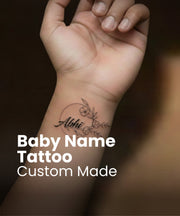 Custom Child Name Tattoo
