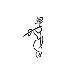 Krishna Flute Tattoo