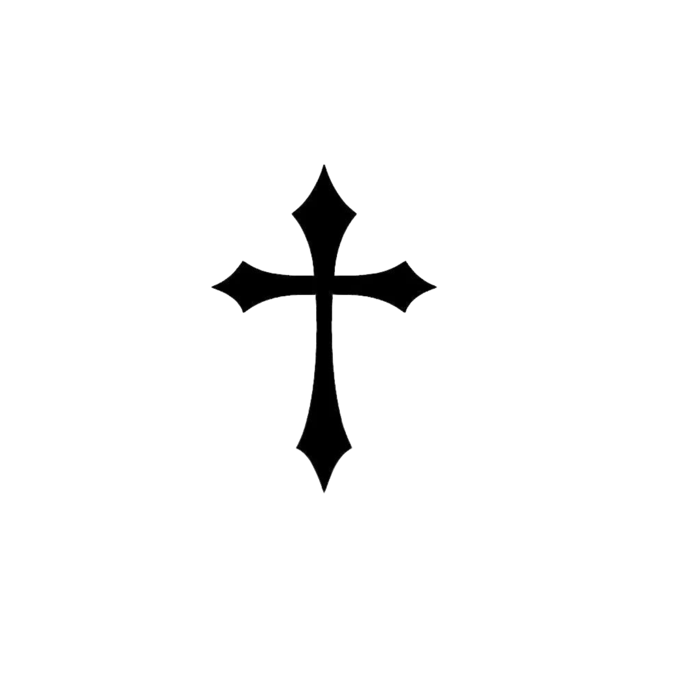 Sharp Cross Tattoos