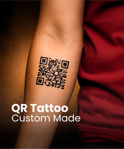 Custom QR Tattoo