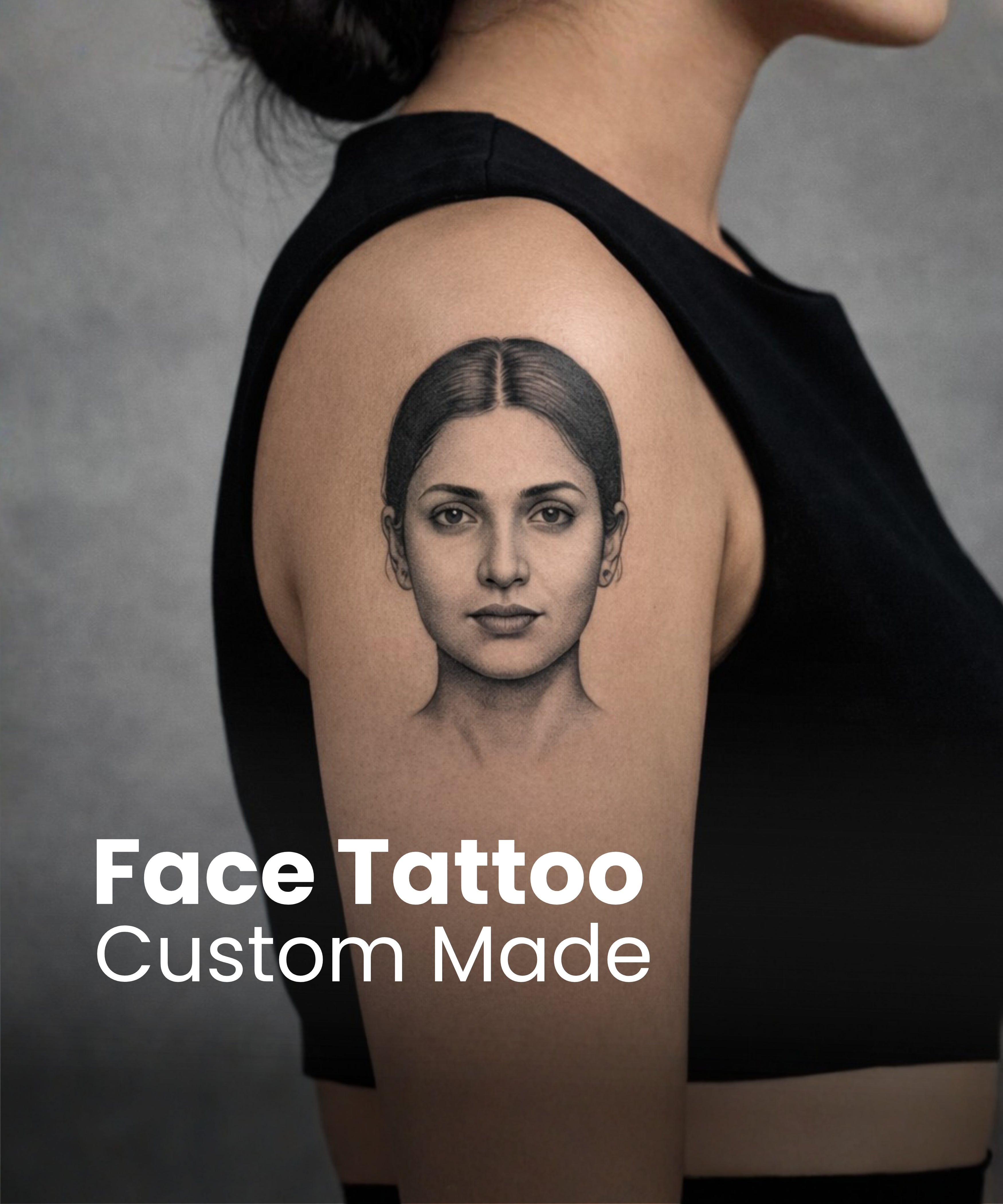 Face Portrait Custom Tattoos