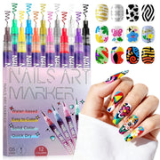 Nail Art Marker Pen | 12 Color Set