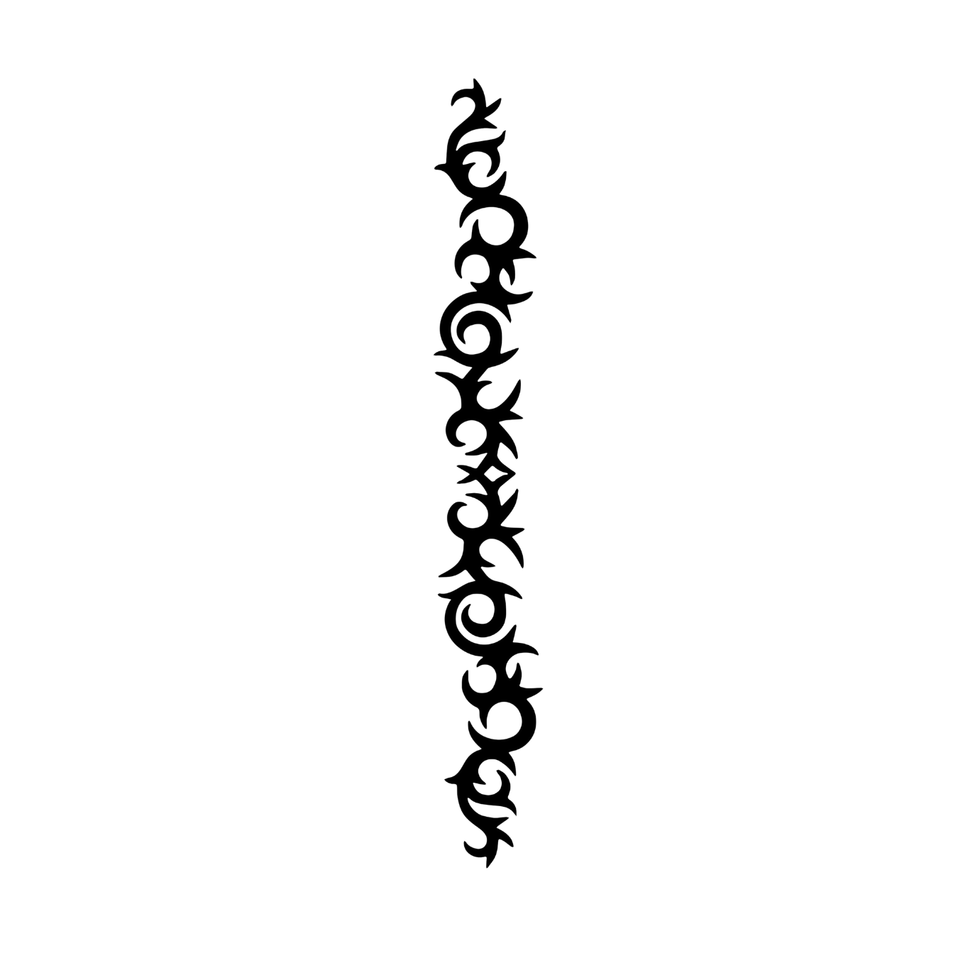 Armor Band Tattoo