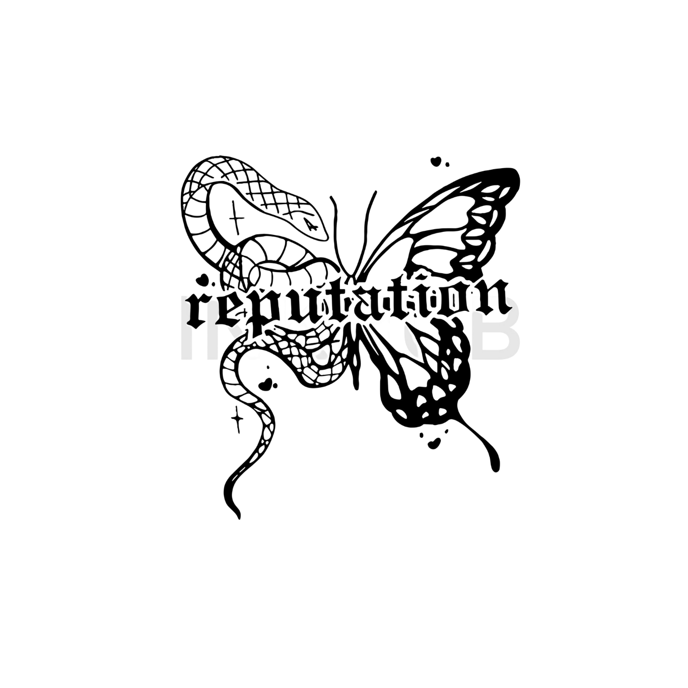 Reputation Tattoo – Bold Semi-Permanent Identity Ink – INKHUB