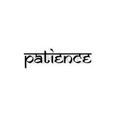 Patience Tattoo