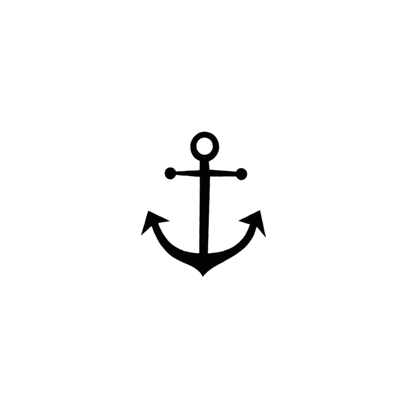 Anchor tattoo
