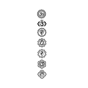 Spiritual Chakras Tattoo