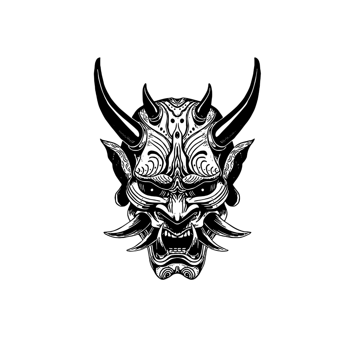 Sinister Mask Tattoo