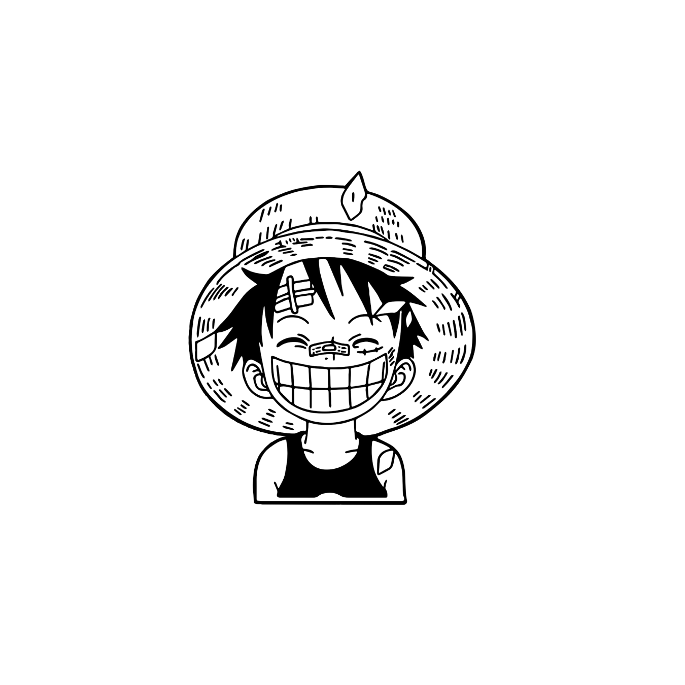 Monkey D Luffy Tattoo 