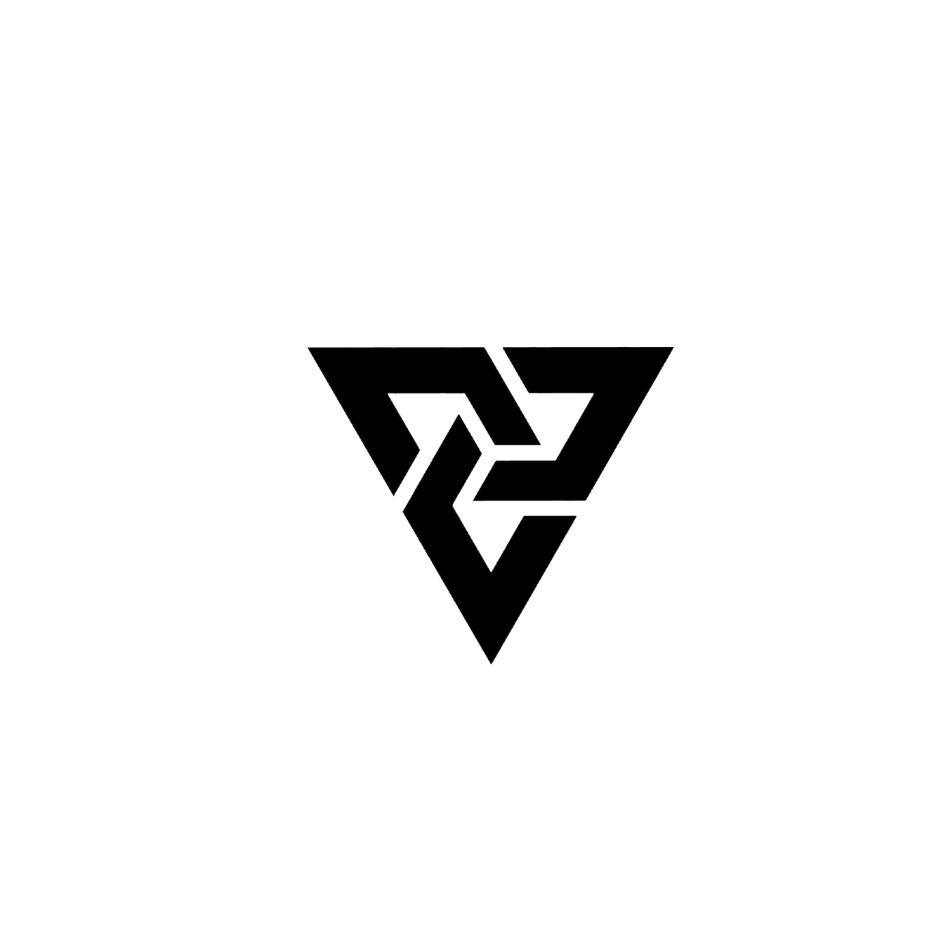 Sharp Triangle tattoo