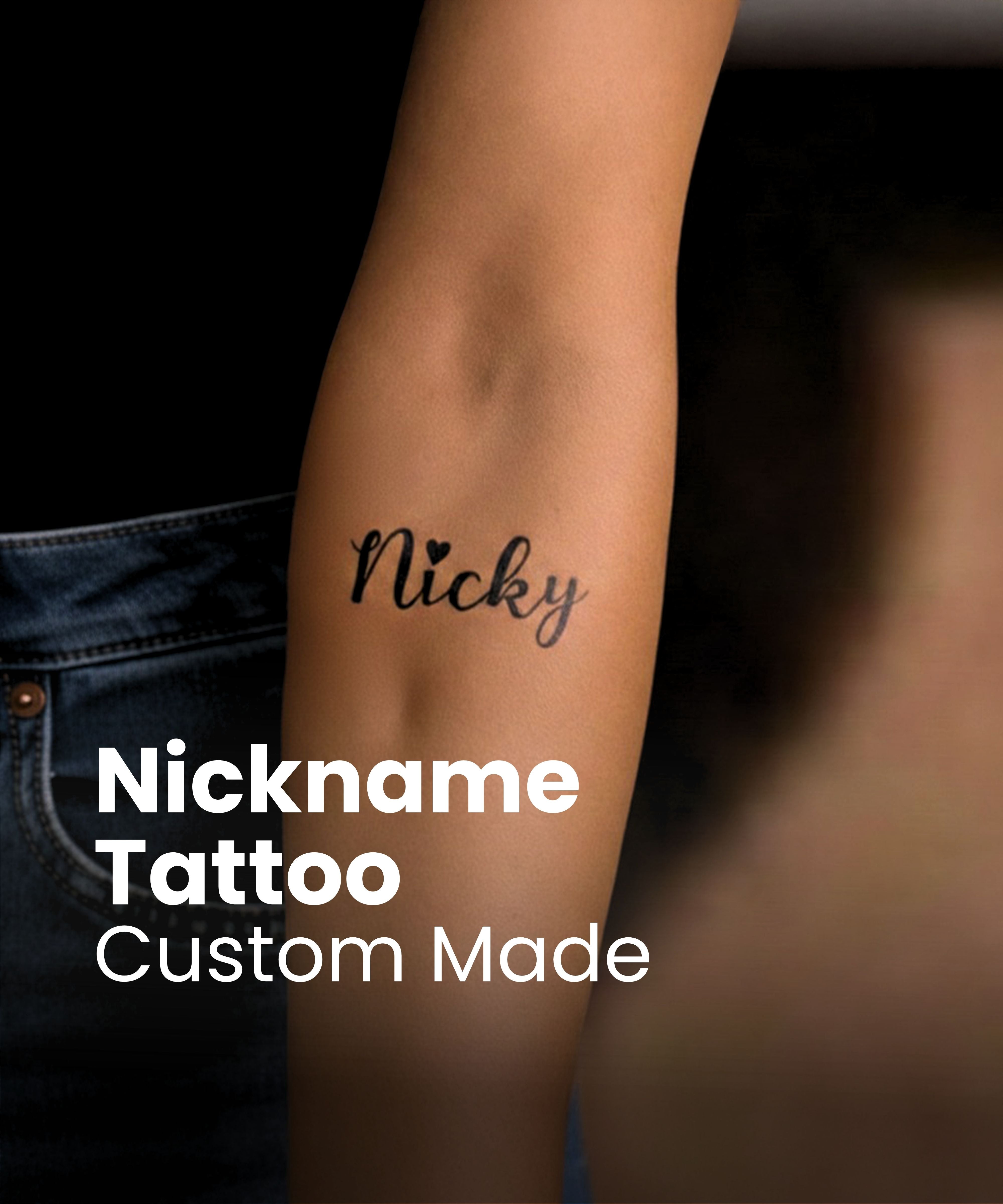 Custom Nickname Tattoos