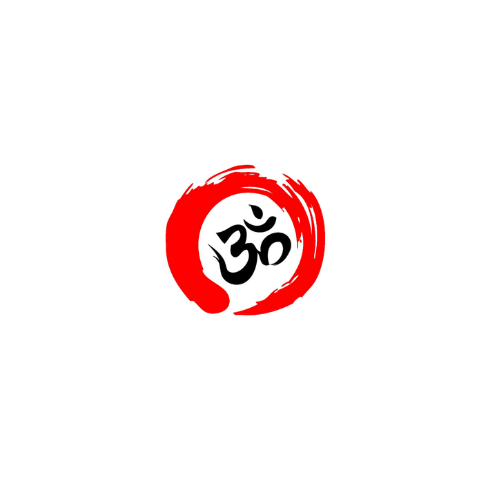 Circular Om Tattoo