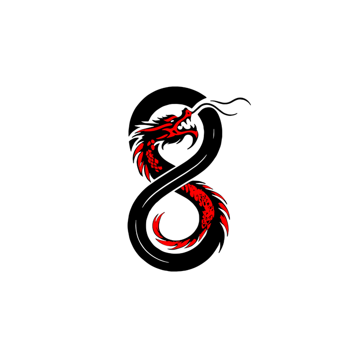 Infinity Dragon Tattoo