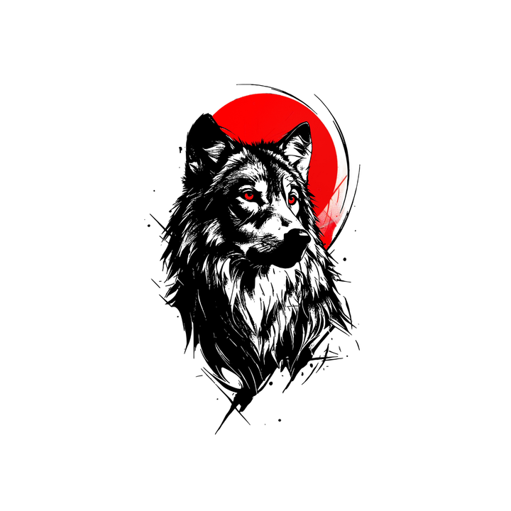 Silent Wolf Tattoo