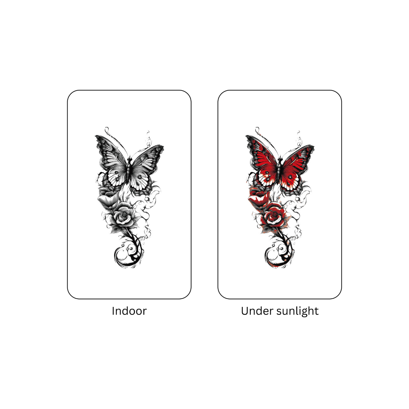 Flutter & Flame Tattoo