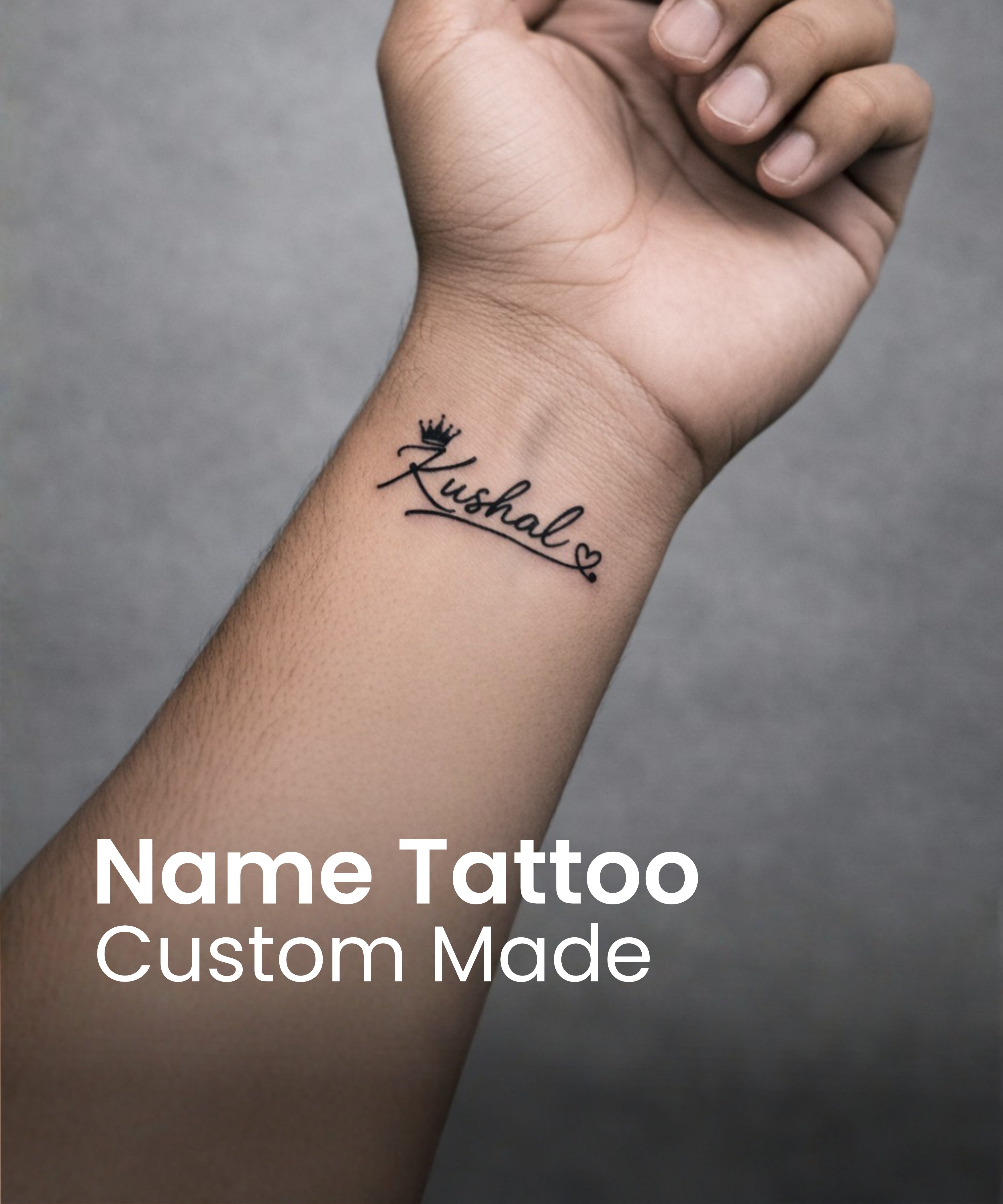Custom Name Tattoo