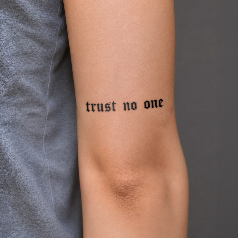 Trust No One