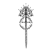 Sword of valor Tattoo 