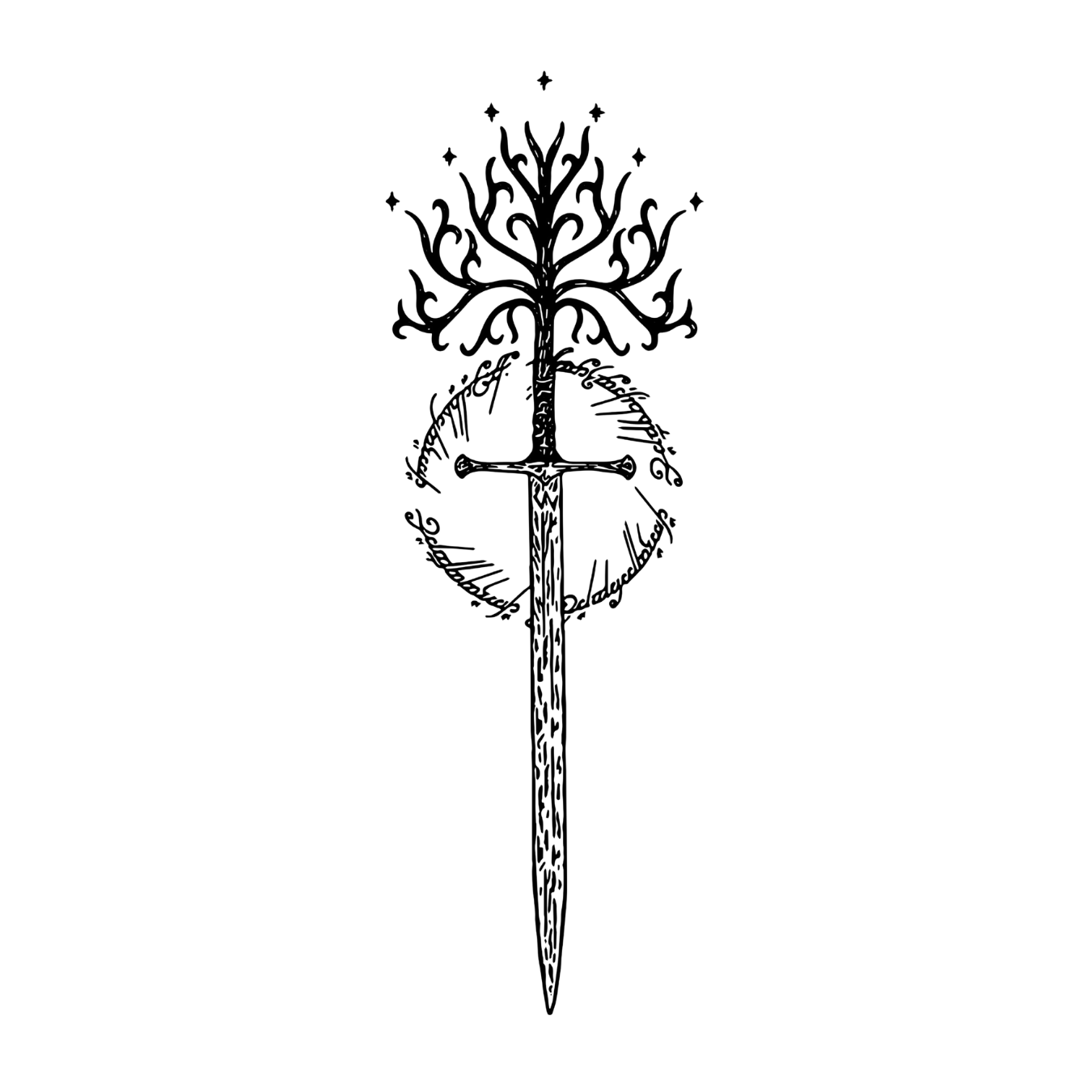 Sword of valor Tattoo 