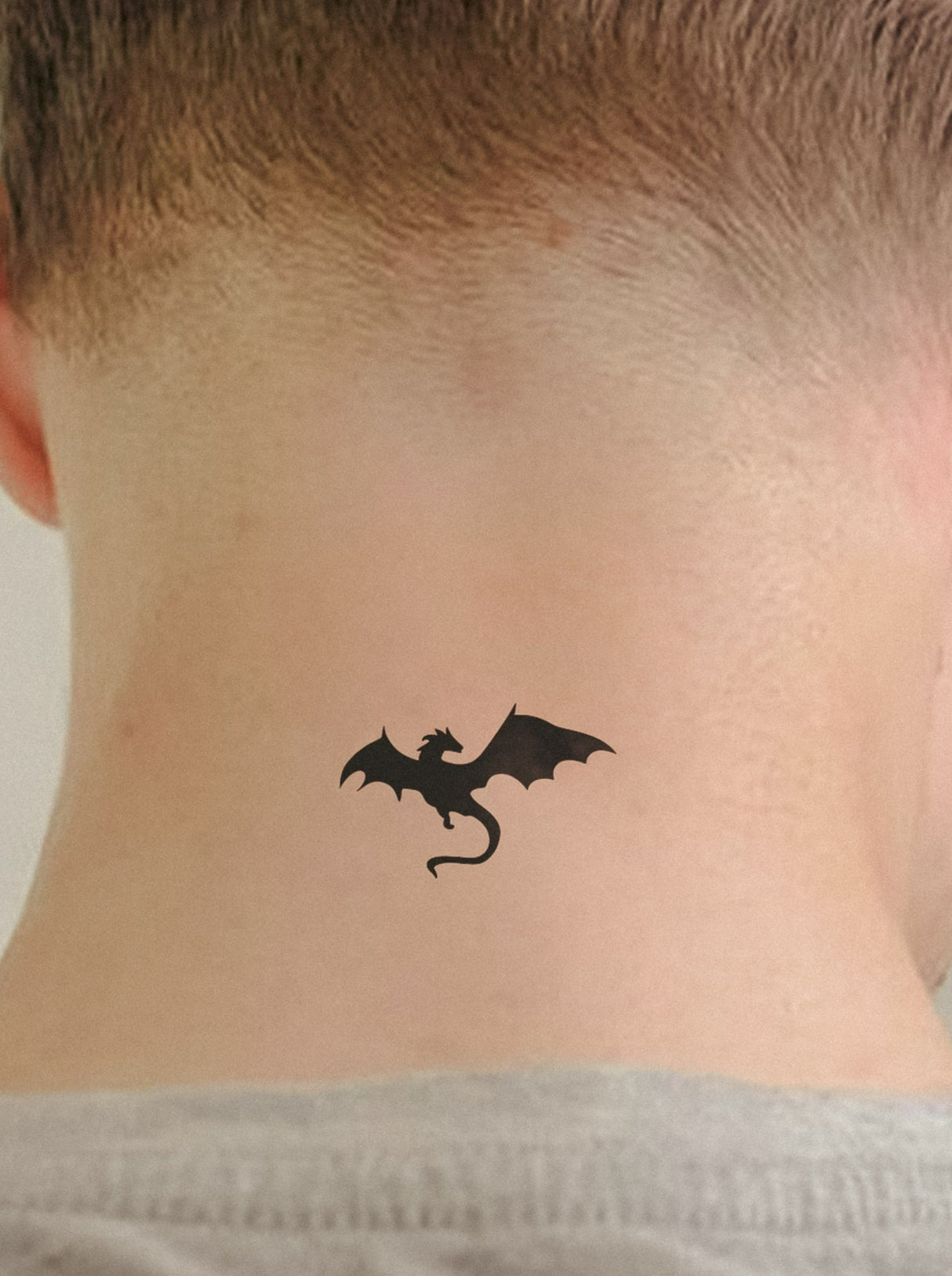 Mini Dragon semi permanent tattoo