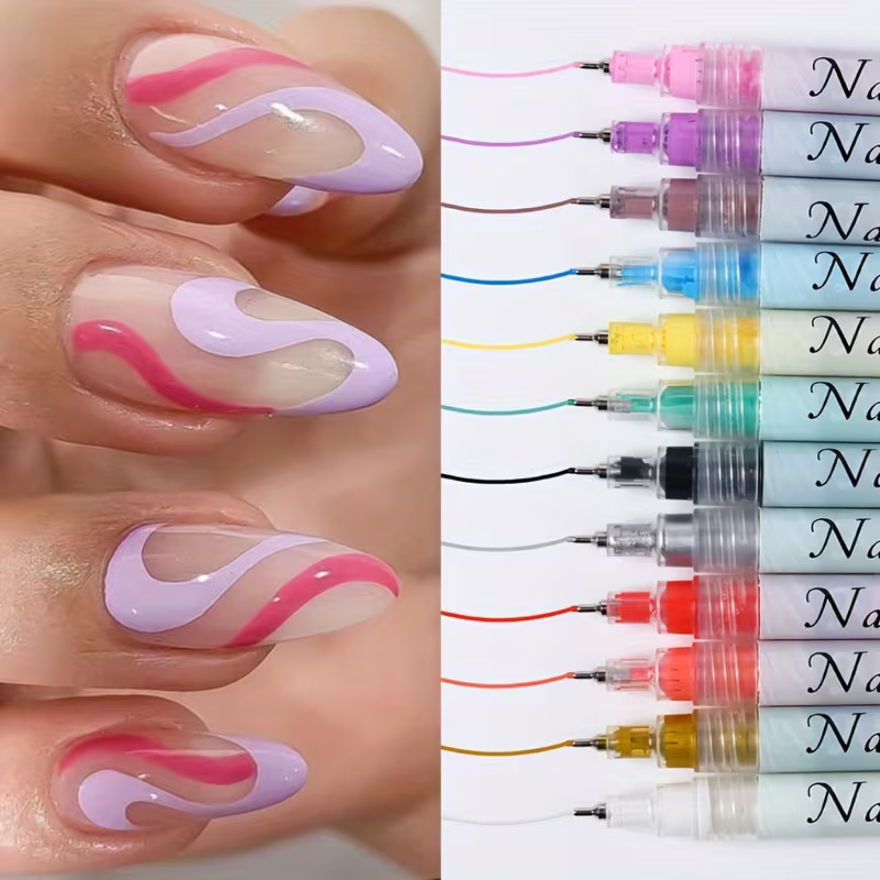 Nail Art Marker Pen | 12 Color Set