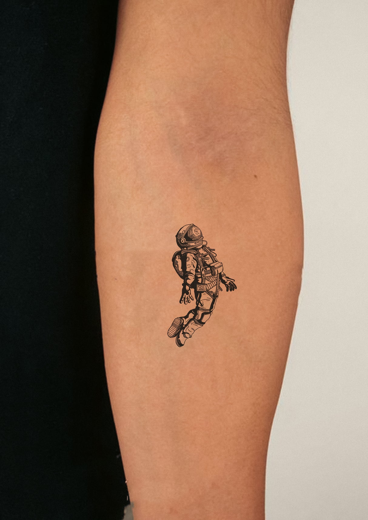 Astronaut Semi Permanent Tattoo