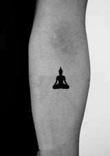 The-buddha semi permanent tattoo
