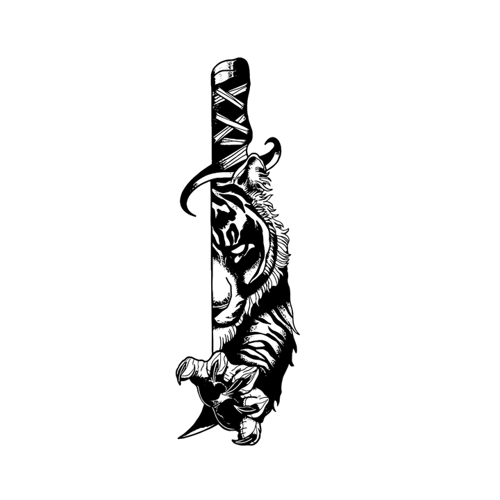 Beast Blade Tattoo