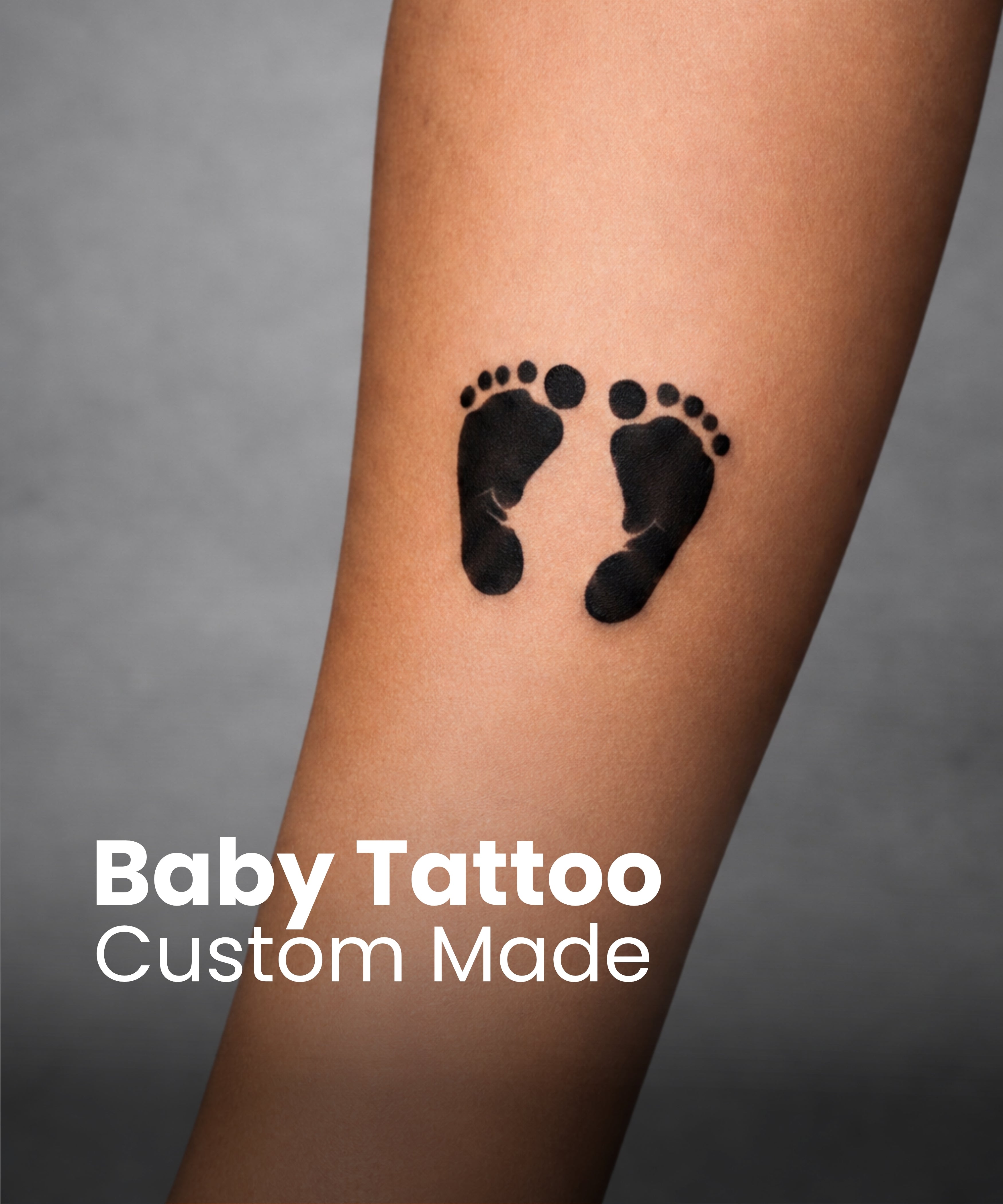 Custom Baby Tattoo