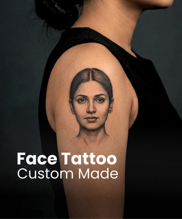 Face Portrait Custom Tattoos