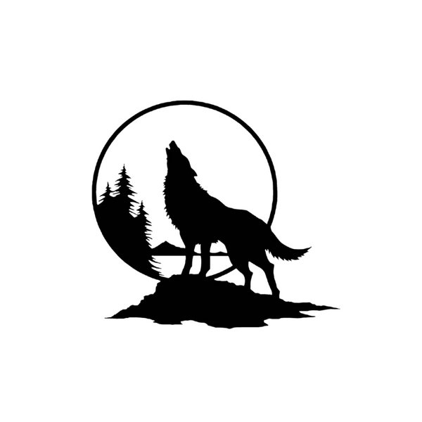 Midnight Wolf Tattoo 