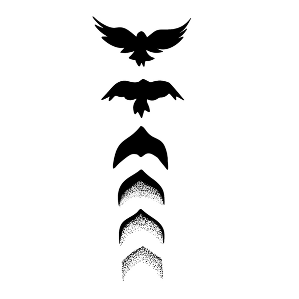 Flying Birds Tattoo 