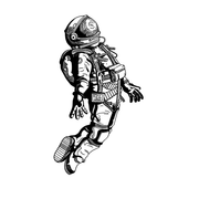 Astronaut Tattoo 